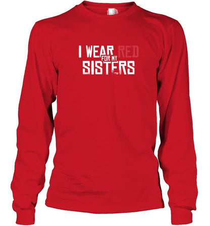 I WEAR RED FOR MY SISTERS - NO MORE STOLEN SISTERS - TWO SIDES