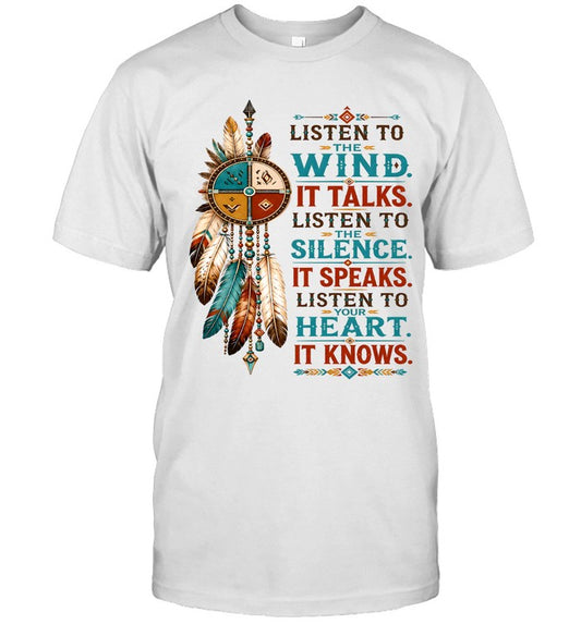 LISTEN TO THE WIND, IT TALKS. LISTEN TO "THE SILENCE," IT SPEAKS. LISTEN TO YOUR HEART, IT KNOWS.