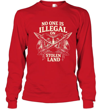 NO ONE IS ILLEGAL ON STOLEN LAND