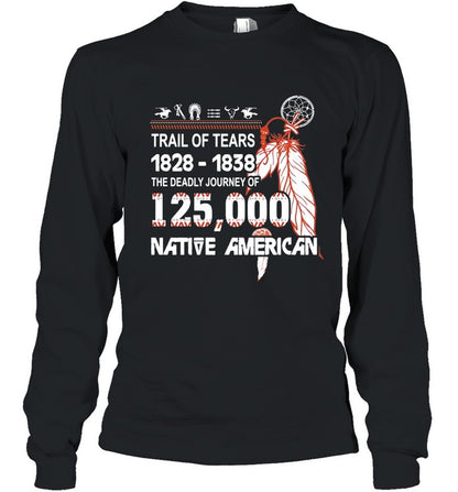 TRAIL OF TEARS 1828-1838 THE DEADLY JOURNEY OF 125,000 NATIVE AMERICAN