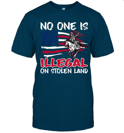 NO ONE IS ILLEGAL ON STOLEN LAND