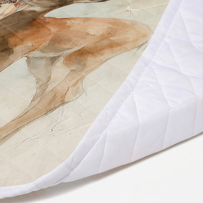 White Deer Heritage Personalized Premium Blanket