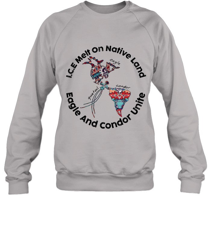 I.C.E MELT ON NATIVE LAND - EAGLE AND CONDOR UNITE