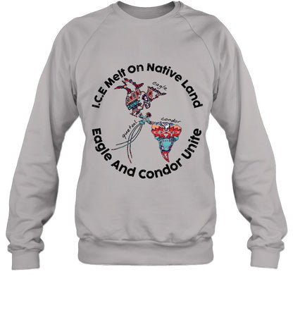 I.C.E MELT ON NATIVE LAND - EAGLE AND CONDOR UNITE