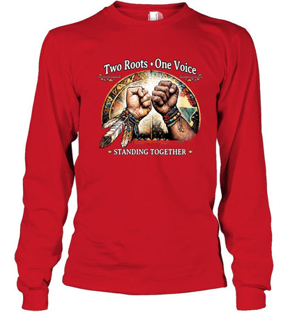 Two Roots, One Voice, STANDING TOGETHER - TWO SIDES