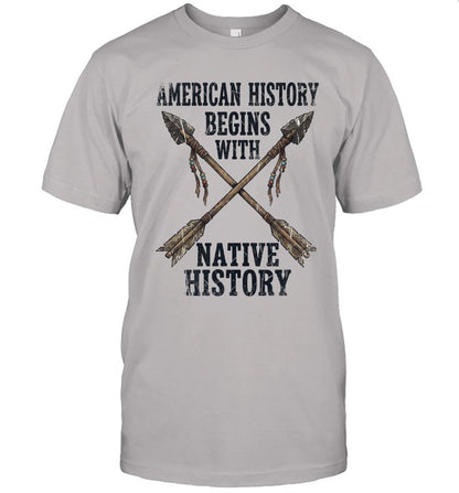 AMERICAN HISTORY BEGINS WITH NATIVE HISTORY