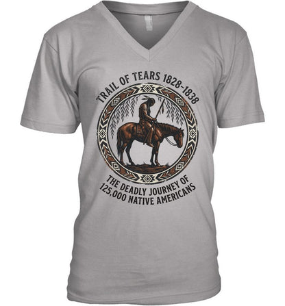 TRAIL OF TEARS 1828-1838 THE DEADLY JOURNEY OF 125,000 NATIVEAMERICANS