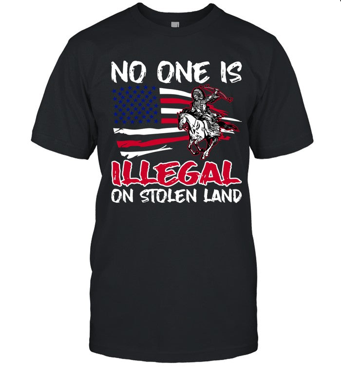 NO ONE IS ILLEGAL ON STOLEN LAND