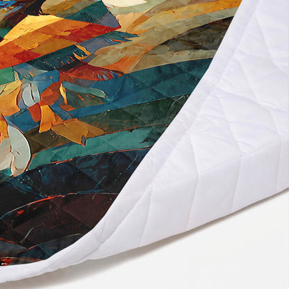 Radiant Feather Woman Personalized Premium Blanket