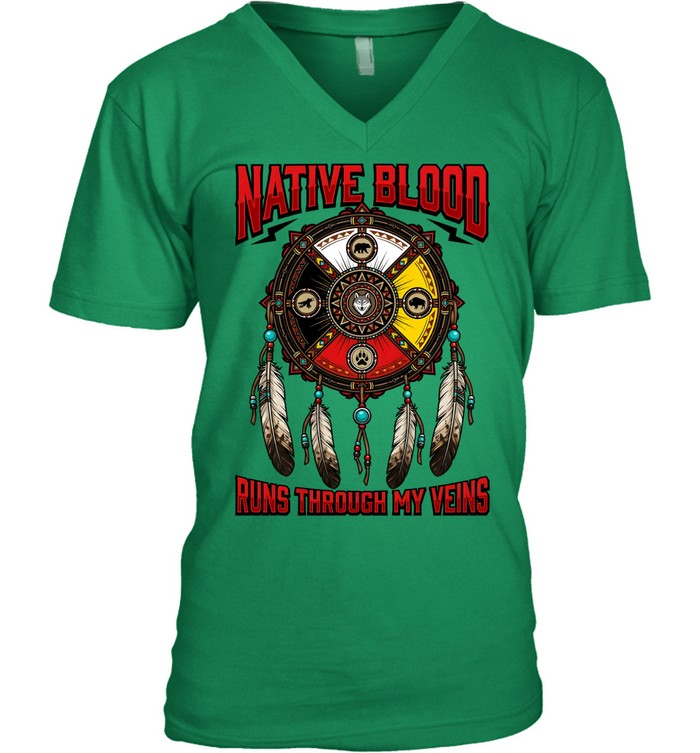 NATIVE BLOOD RUNS THROUGH MY VEINS