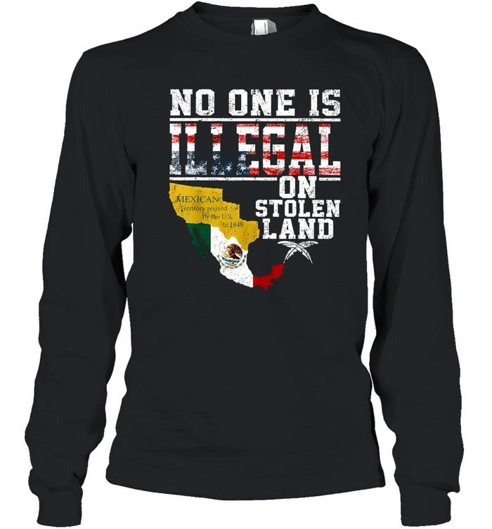 NO ONE IS ILLEGAL ON STOLEN LAND