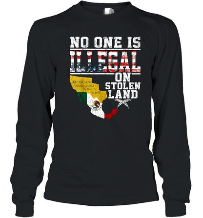NO ONE IS ILLEGAL ON STOLEN LAND