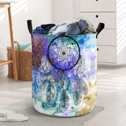 Full Color Dream Catcher Laundry Basket WCS