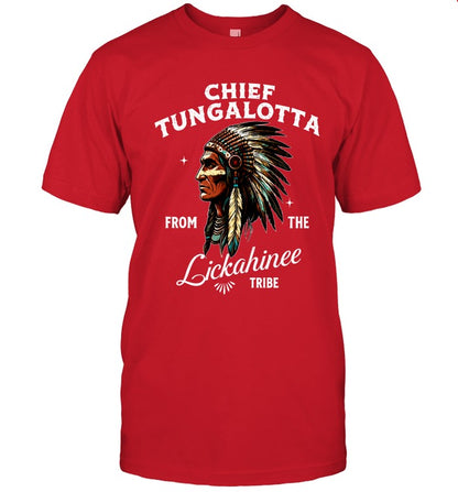 CHIEF TUNGALOTTA FROM THE Lickahinee TRIBE