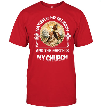 NATURE IS My RELIGION AND THE EARTH IS MY CHURCH