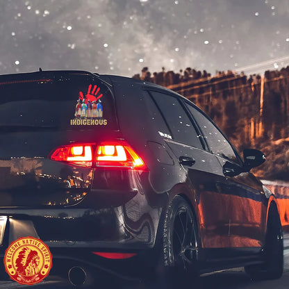 MMIW Indigenous, No More Stolen Sisters Car Decal