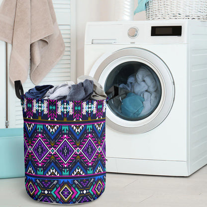 Purple Tribe Pattern Laundry Basket 7 NBD