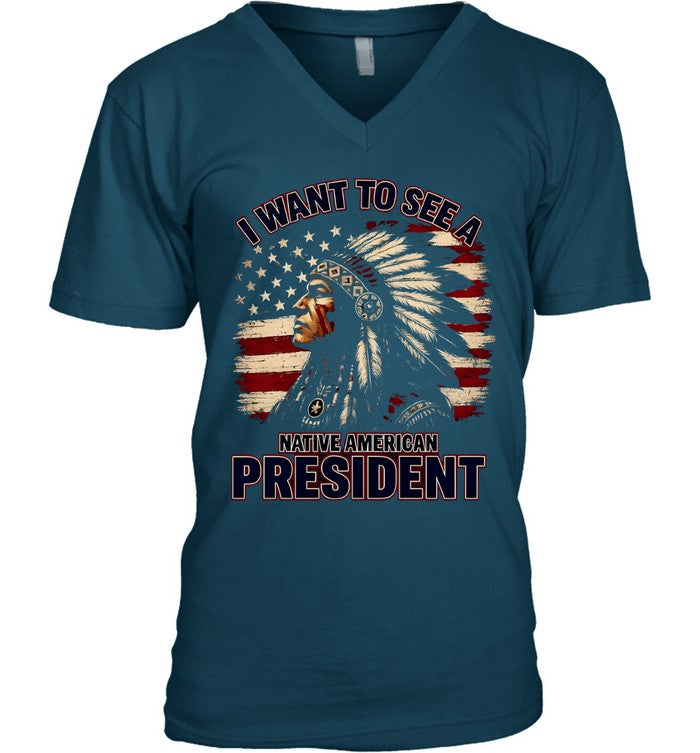 I WANT TO SEE A NATIVE AMERICAN PRESIDENT