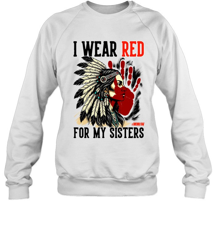 I WEAR RED FOR MY SISTERS