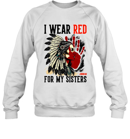 I WEAR RED FOR MY SISTERS