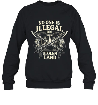 NO ONE IS ILLEGAL ON STOLEN LAND