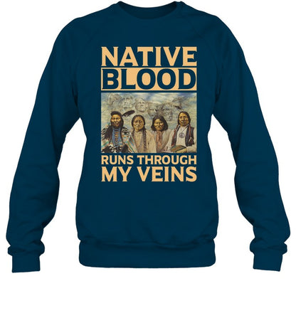 NATIVE BLOOD RUNS THROUGH MY VEINS