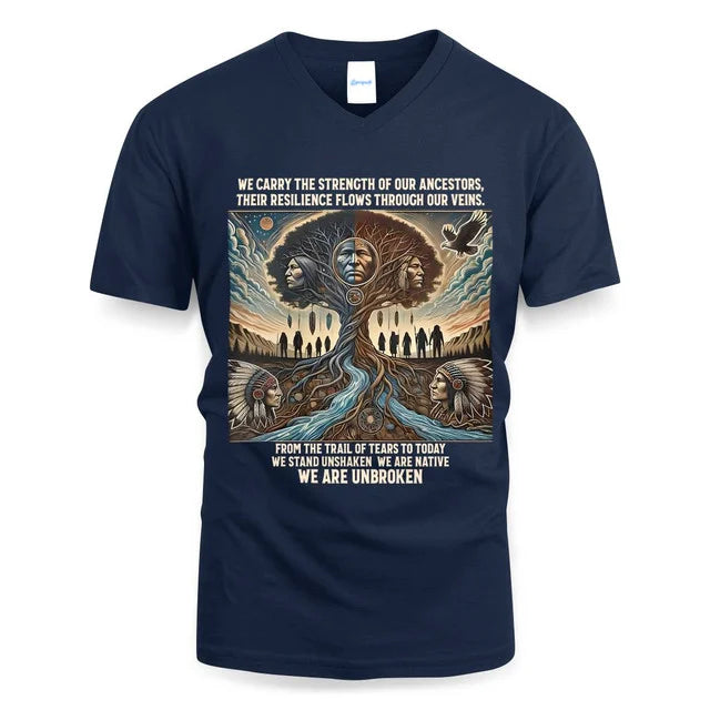 WE CARRY THE STRENGTH OF OUR ANCESTURS