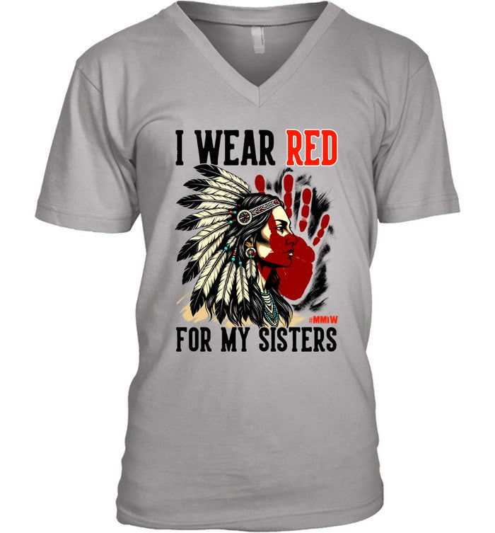 I WEAR RED FOR MY SISTERS