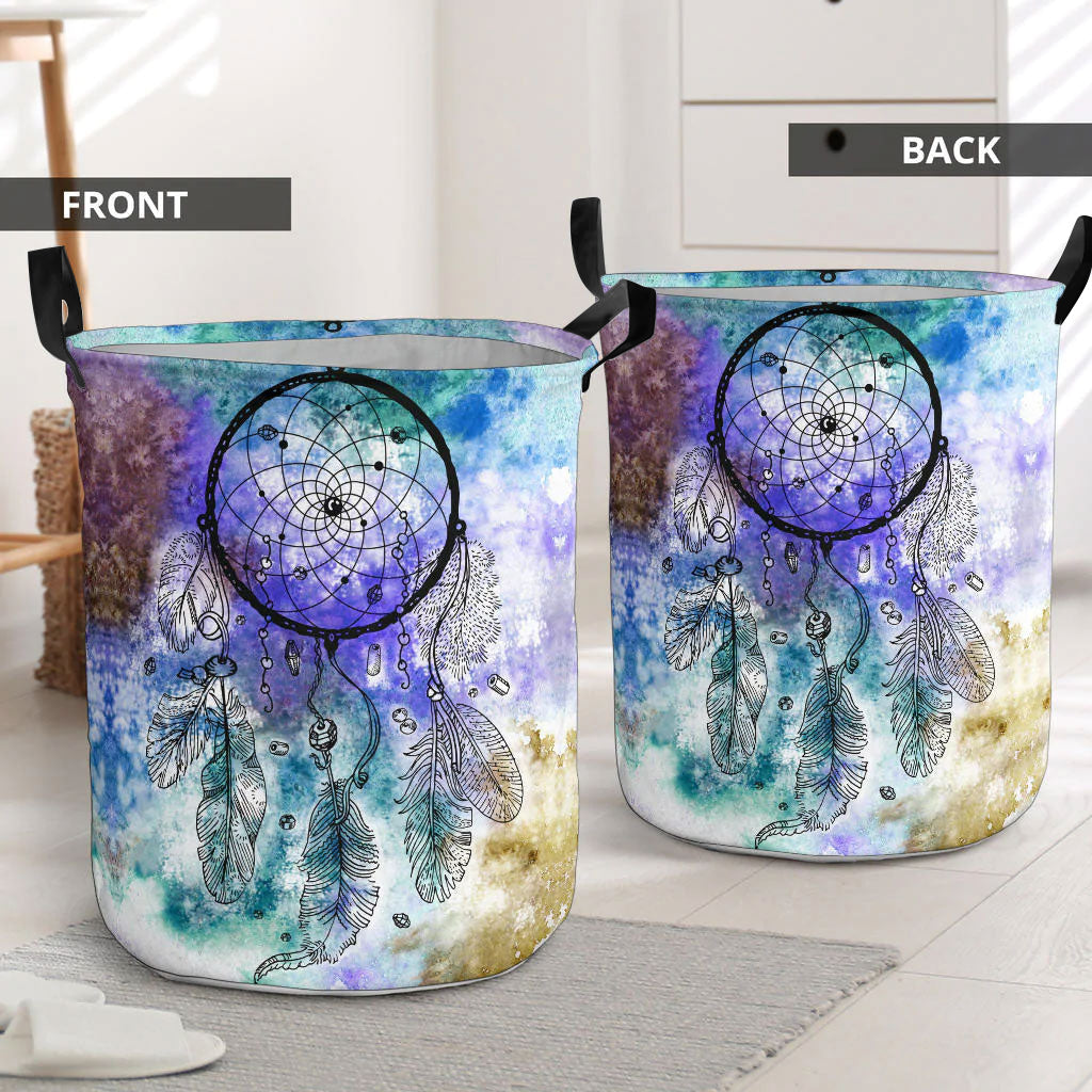 Full Color Dream Catcher Laundry Basket WCS