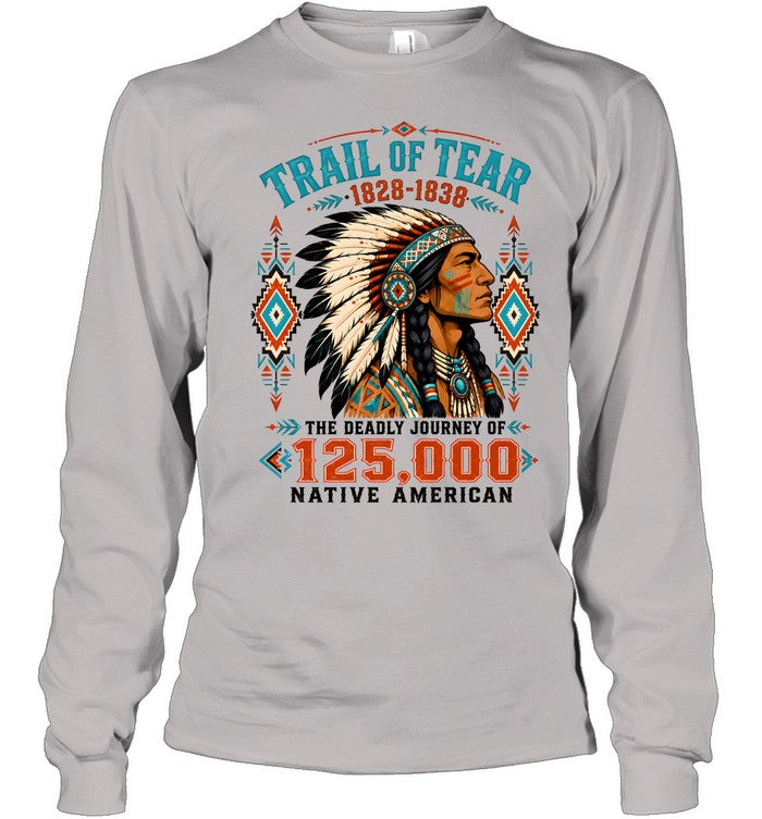 TRAIL OF TEAR 1828-1838. THE DEADLY JOURNEY OF  125.000 NATIVE AMERICAN