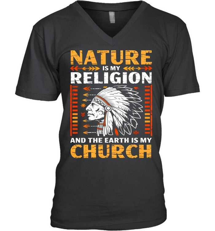 NATURE IS MY  RELIGION AND THE EARTH IS MY CHURCH
