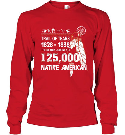 TRAIL OF TEARS 1828-1838 THE DEADLY JOURNEY OF 125,000 NATIVE AMERICAN
