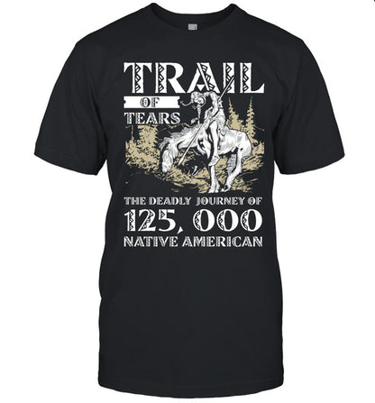 TRAIL OF TEARS THE DEADLY JOURNEY OF 125.000 NATIVE AMERICAN