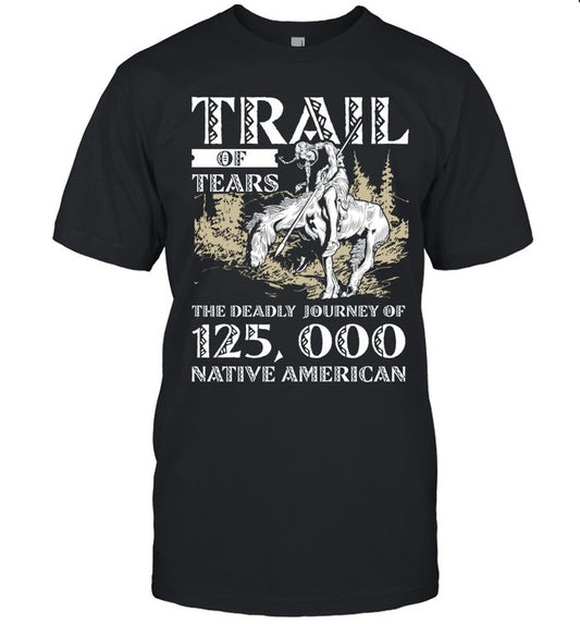 TRAIL OF TEARS THE DEADLY JOURNEY OF 125.000 NATIVE AMERICAN