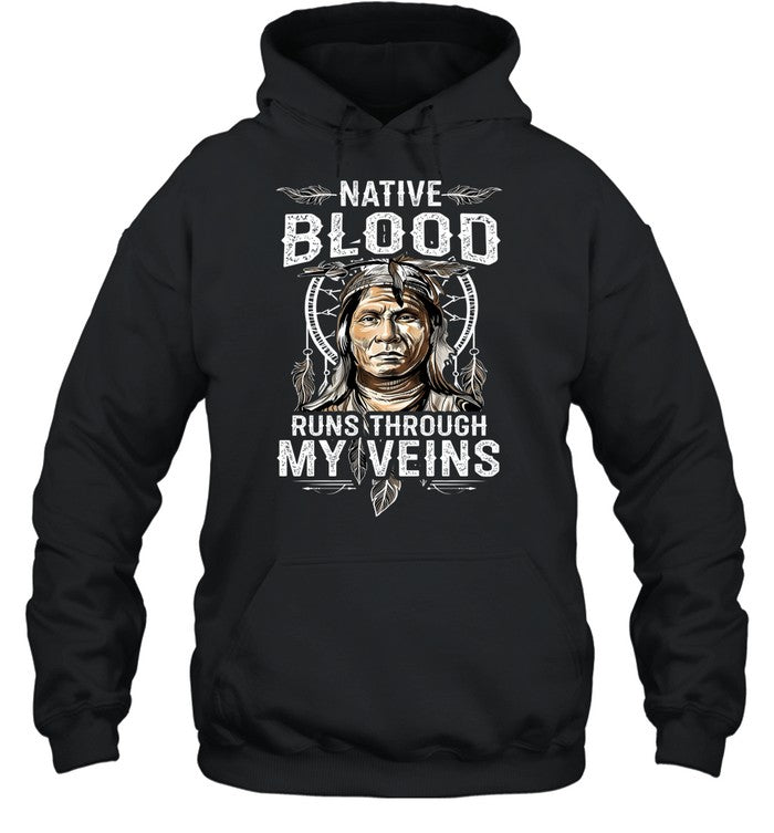 NATIVE BLOOD RUNS THROUGH MY VEINS