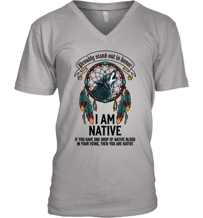 I AM NATIVE. IF YOU HAVE ONE DROP OF NATIVE BLOOD. IN YOUR VEINS, THEN YOU ARE NATIVE