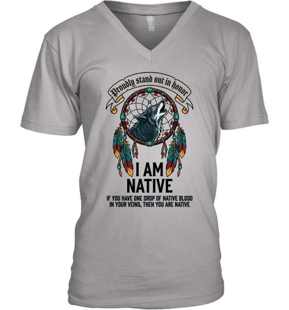 I AM NATIVE. IF YOU HAVE ONE DROP OF NATIVE BLOOD. IN YOUR VEINS, THEN YOU ARE NATIVE