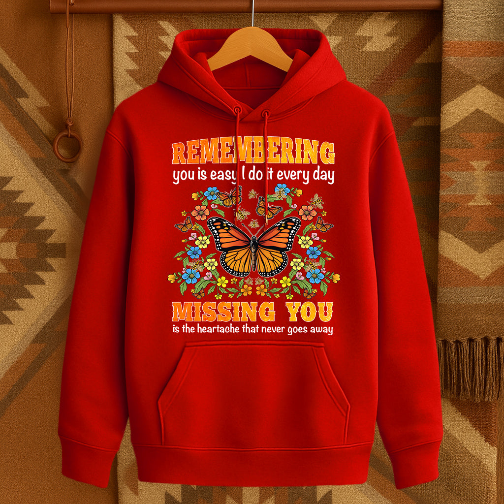 REMEMBERING you is easy I do it every day MISSING YOU is the heartache that never goes away