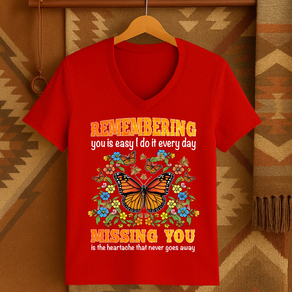 REMEMBERING you is easy I do it every day MISSING YOU is the heartache that never goes away