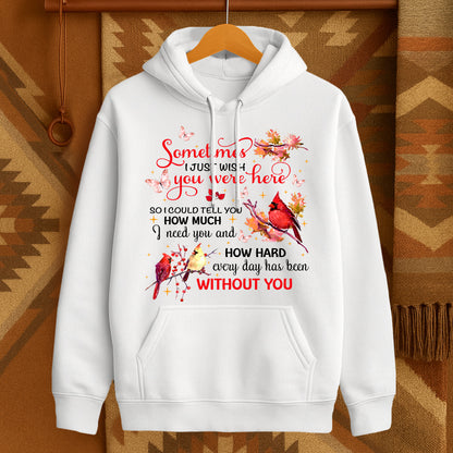 Sometimes I JUST WISH you were here. SO I COULD TELL YOU HOW MUCH I need you and HOW HARD every day has been WITHOUT WOU