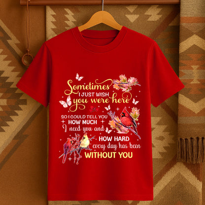 Sometimes I JUST WISH you were here. SO I COULD TELL YOU HOW MUCH I need you and HOW HARD every day has been WITHOUT WOU