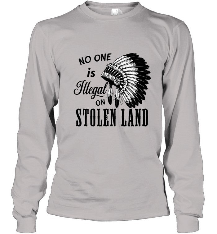 NO ONE IS ILLEGAL ON STOLEN LAND
