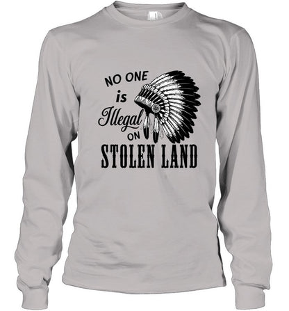 NO ONE IS ILLEGAL ON STOLEN LAND