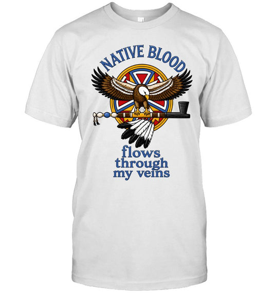 NATIVE BLOOD flows through my veins