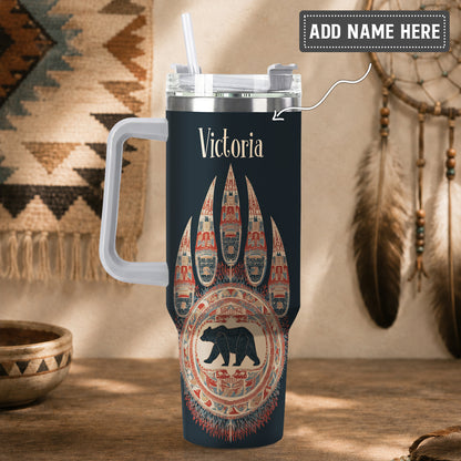 Bear Paw Guardian Personalized Tumbler