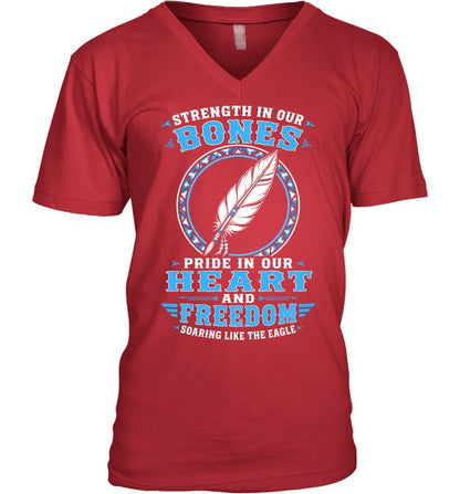 Strength In Our Bones, Pride In Our Heart, And Freedom Soaring Like The Eagle