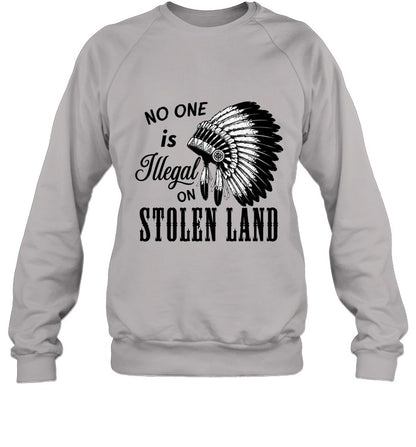 NO ONE IS ILLEGAL ON STOLEN LAND