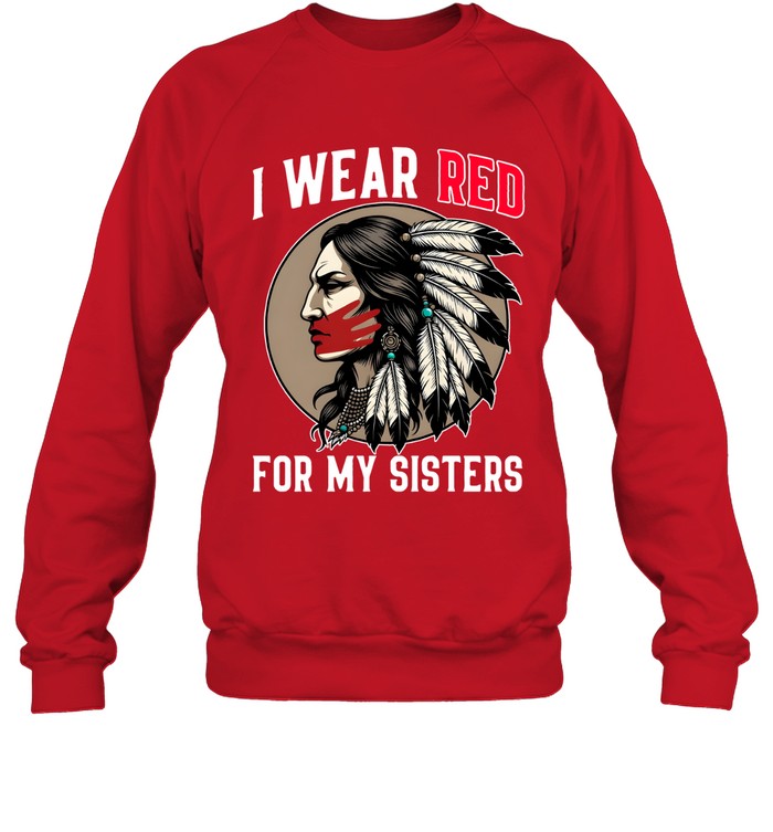 I WEAR RED FOR MY SISTERS