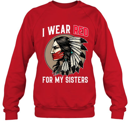 I WEAR RED FOR MY SISTERS