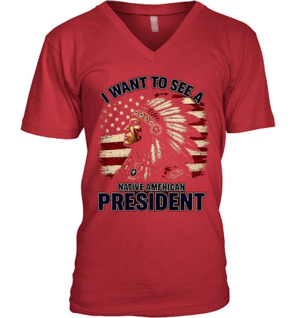I WANT TO SEE A NATIVE AMERICAN PRESIDENT